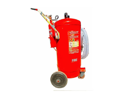 135 Litres Trolley Mounted Mechanical Foam Type Fire Extinguisher