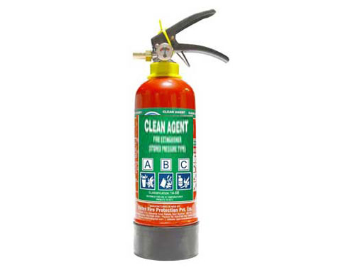 2 Kgs Clean Agent Type Fire Extinguisher