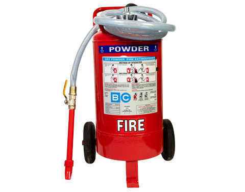 25 Kgs Trolley Mounted ABC/BC Type Fire Extinguisher