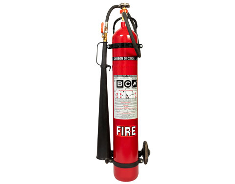 6.5 Kgs Trolley Mounted CO2 Type Fire Extinguishers